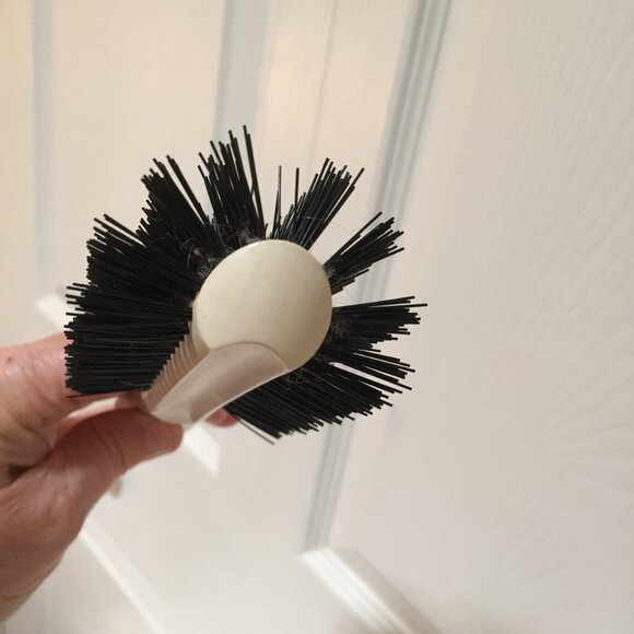 Vintage FULLER Bristlecomb Crescent Hairbrush Bristle Brush SENIOR  Nice, clean - Picture 11 of 12